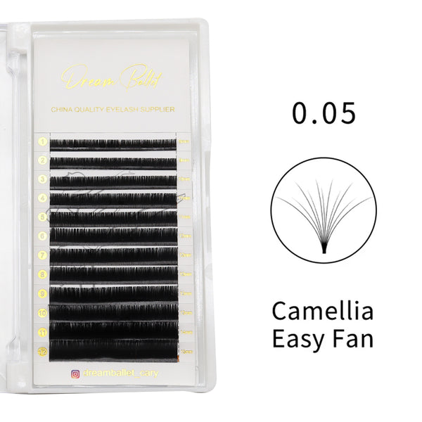 0.05 Camellia Easy Fan Eyelash Extension