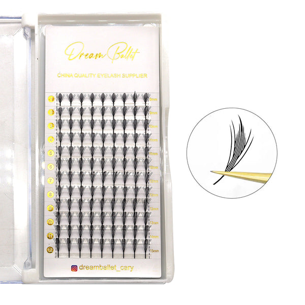 Premade Anime Chunk Wing Eyelash Extensions