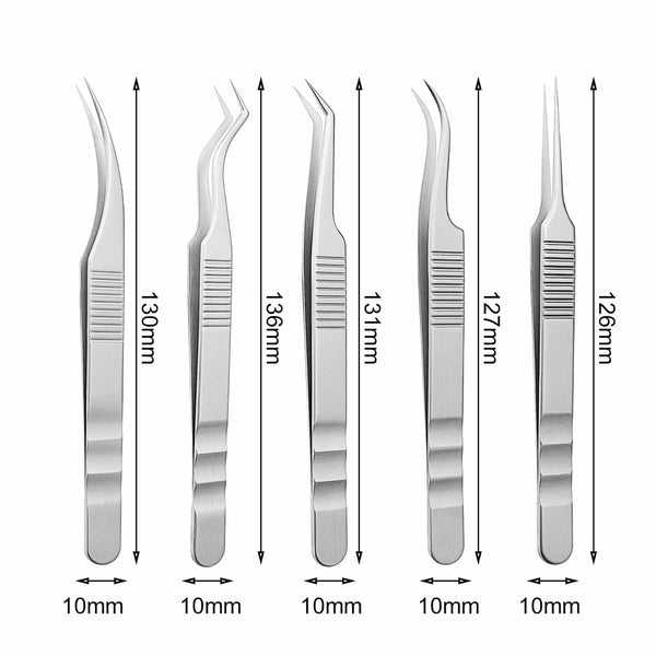 Petite L-Shape Classic & Volume Eyelash Extension Tweezers