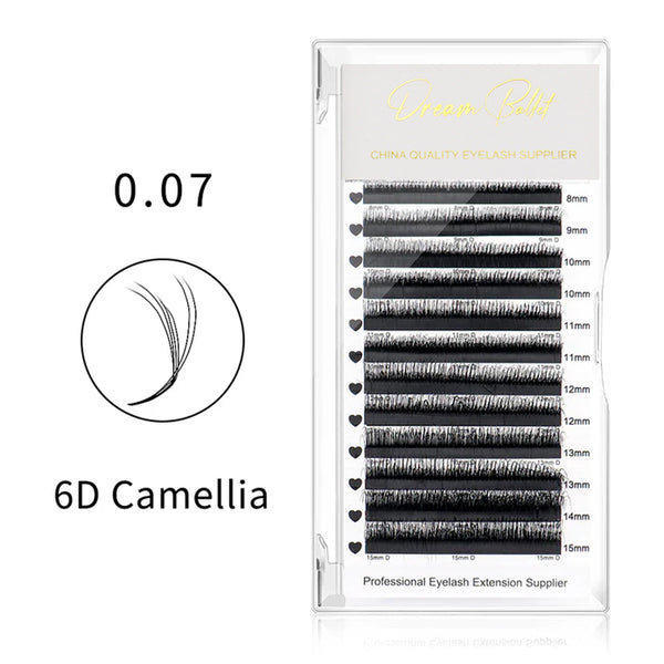 6D Camellia Eyelash Extension
