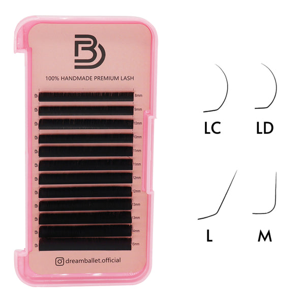 L / M / LC / LD Curl Eyelash Extensions